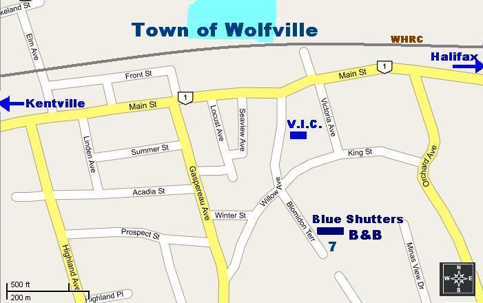 1:500 Scale Map of Wolfville